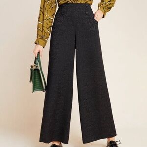 LIKE NEW! Anthropologie ‘Jeanie’ jacquard trouser